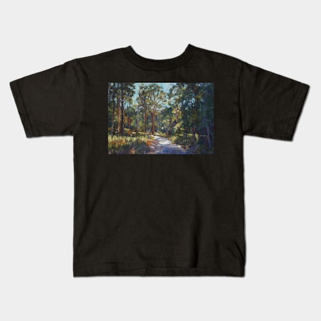 Waterloo Creek Road Kids T-Shirt by Terrimad